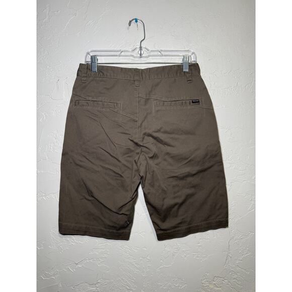 Volcom brown chino shorts mens 29 casual normcore streetwear urban‎ skater - Picture 3 of 8